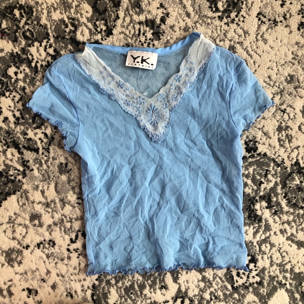 Y2k Mesh top